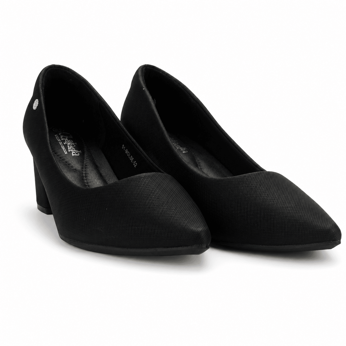 Zapato Negro Mujer Casual Chalada Bolse Tacones Altos Chalada 
