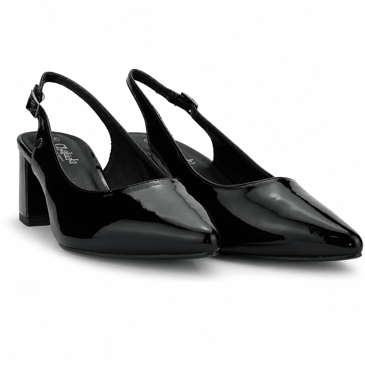 Zapato Negro Mujer Casual Chalada Faiza Tacones Altos Chalada 