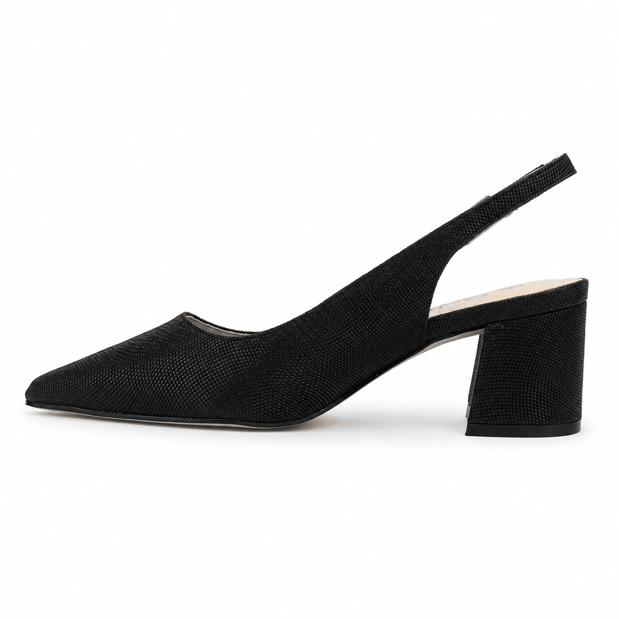 Zapato Negro Mujer Casual Chalada Faiza Tacones Bajos Chalada 