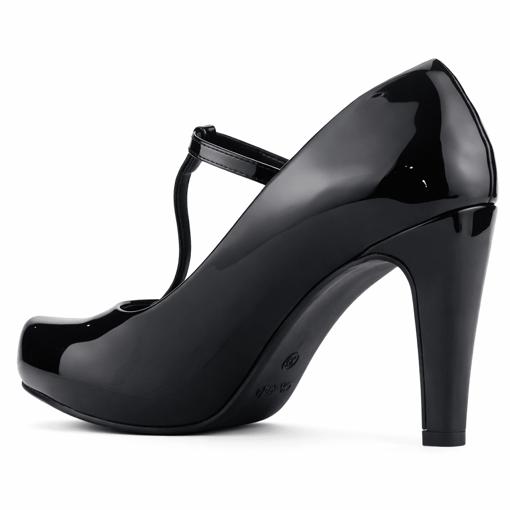 Zapato Negro Mujer Casual Chalada Fashion Zapatos planos Chalada 