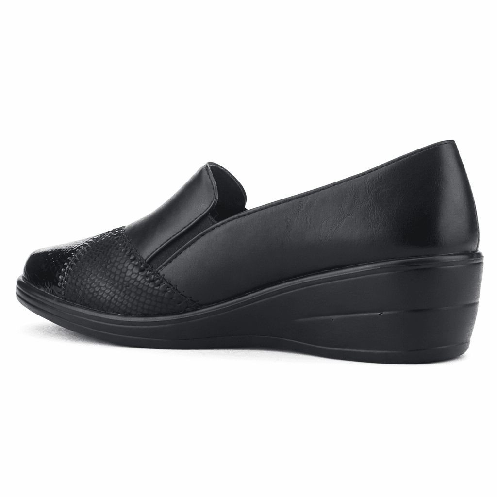 Zapato Negro Mujer Casual Chalada Osny Zapatos planos Chalada 