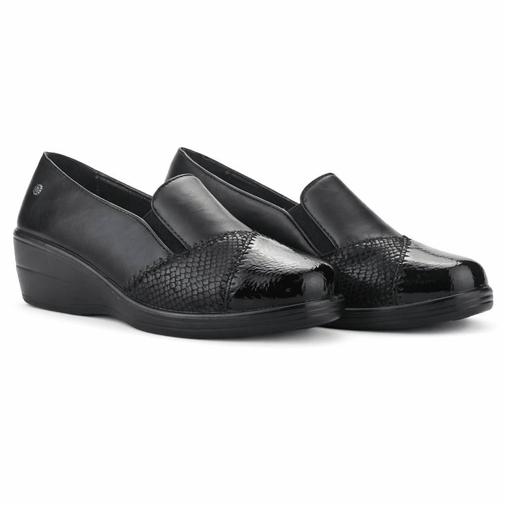 Zapato Negro Mujer Casual Chalada Osny Zapatos planos Chalada 