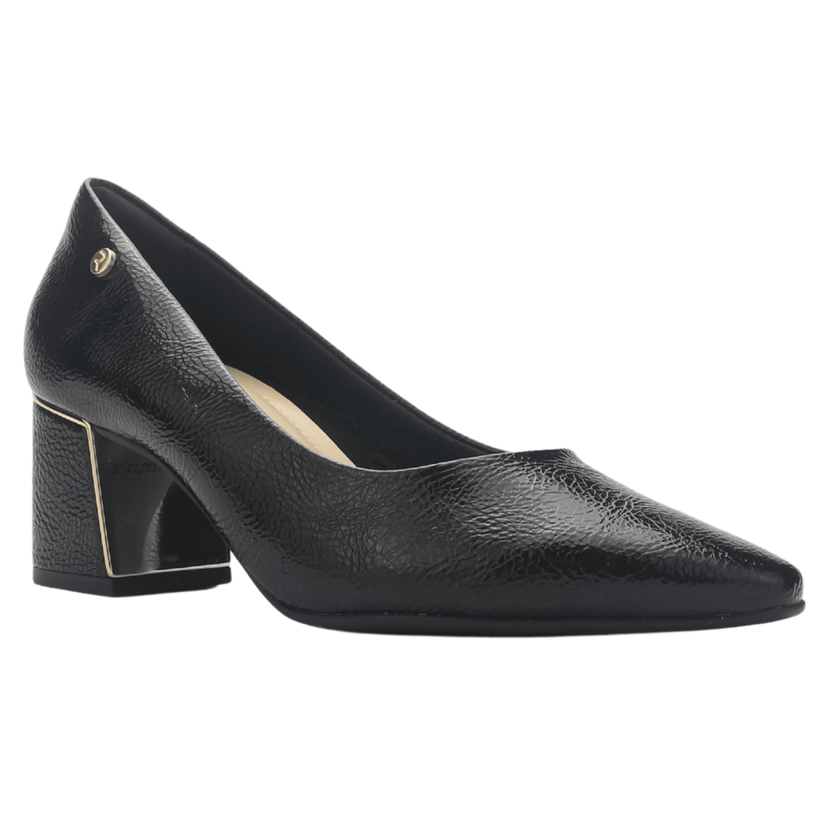 Zapato Negro Mujer Ramarim 2551201 Casual Tacones Bajos Ramarim 