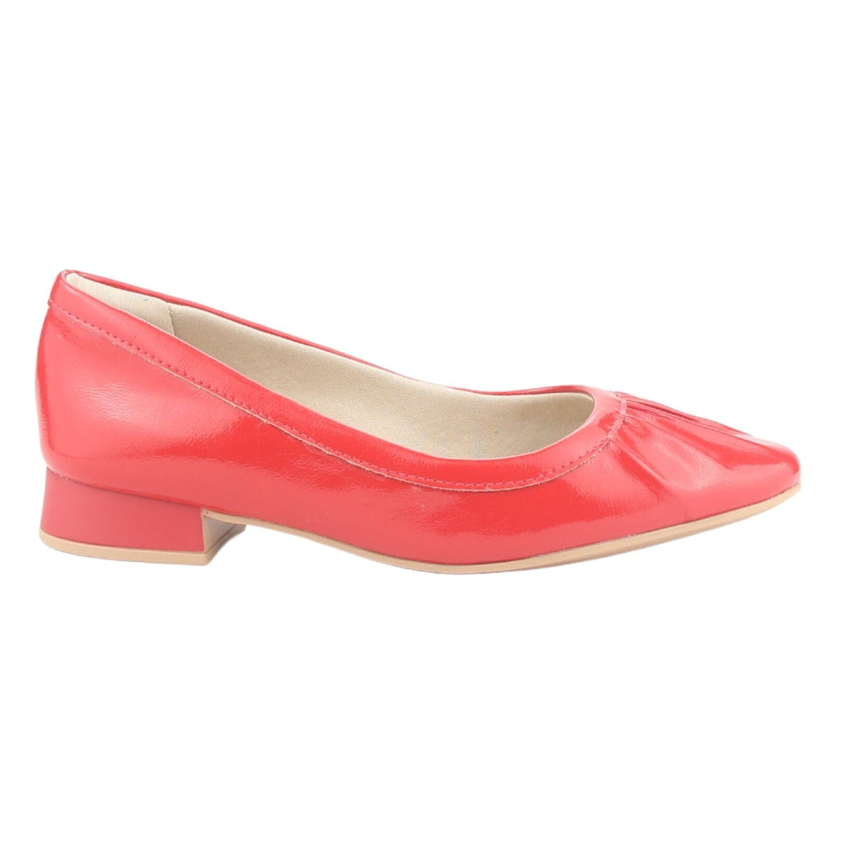 Zapato Ramarim Mujer 2415101 Rojo Casual Tacones Bajos Ramarim 