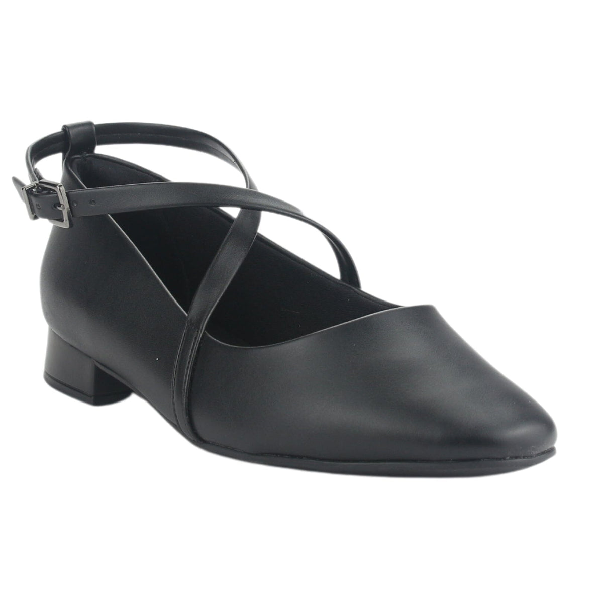 Zapato Ramarim Mujer 2415102 Negro Casual Tacones Bajos Ramarim 