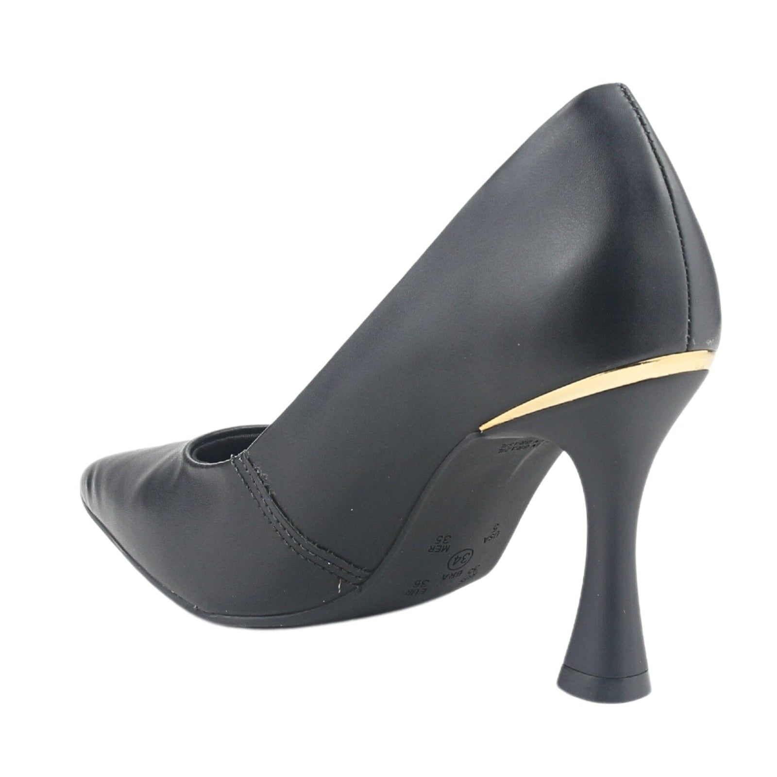 Zapato Ramarim Mujer 2418101 Negro Casual Tacones Altos Ramarim 