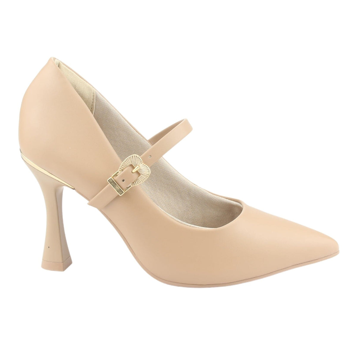 Zapato Ramarim Mujer 2418102 Café Casual Tacones Altos Ramarim 