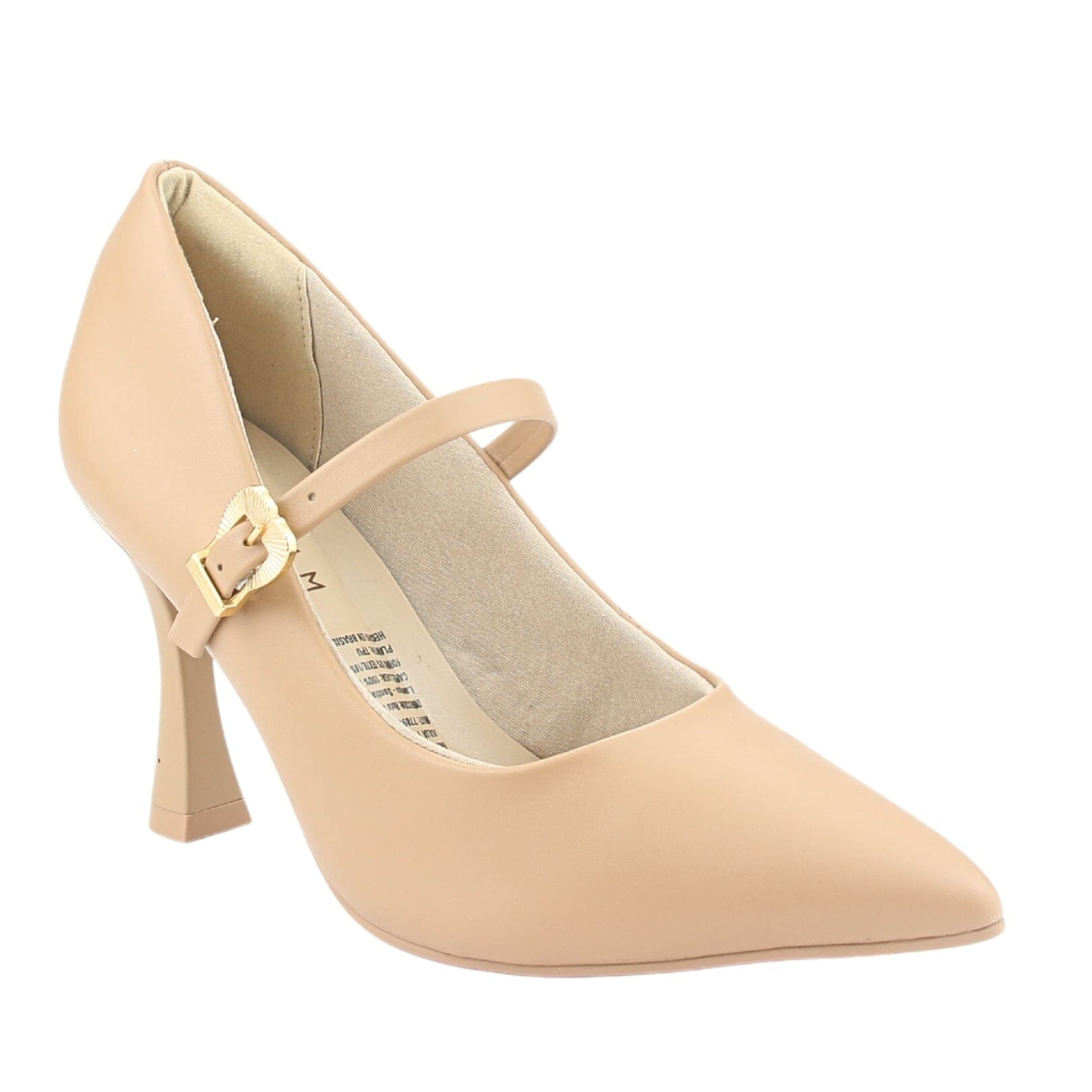 Zapato Ramarim Mujer 2418102 Café Casual Tacones Altos Ramarim 