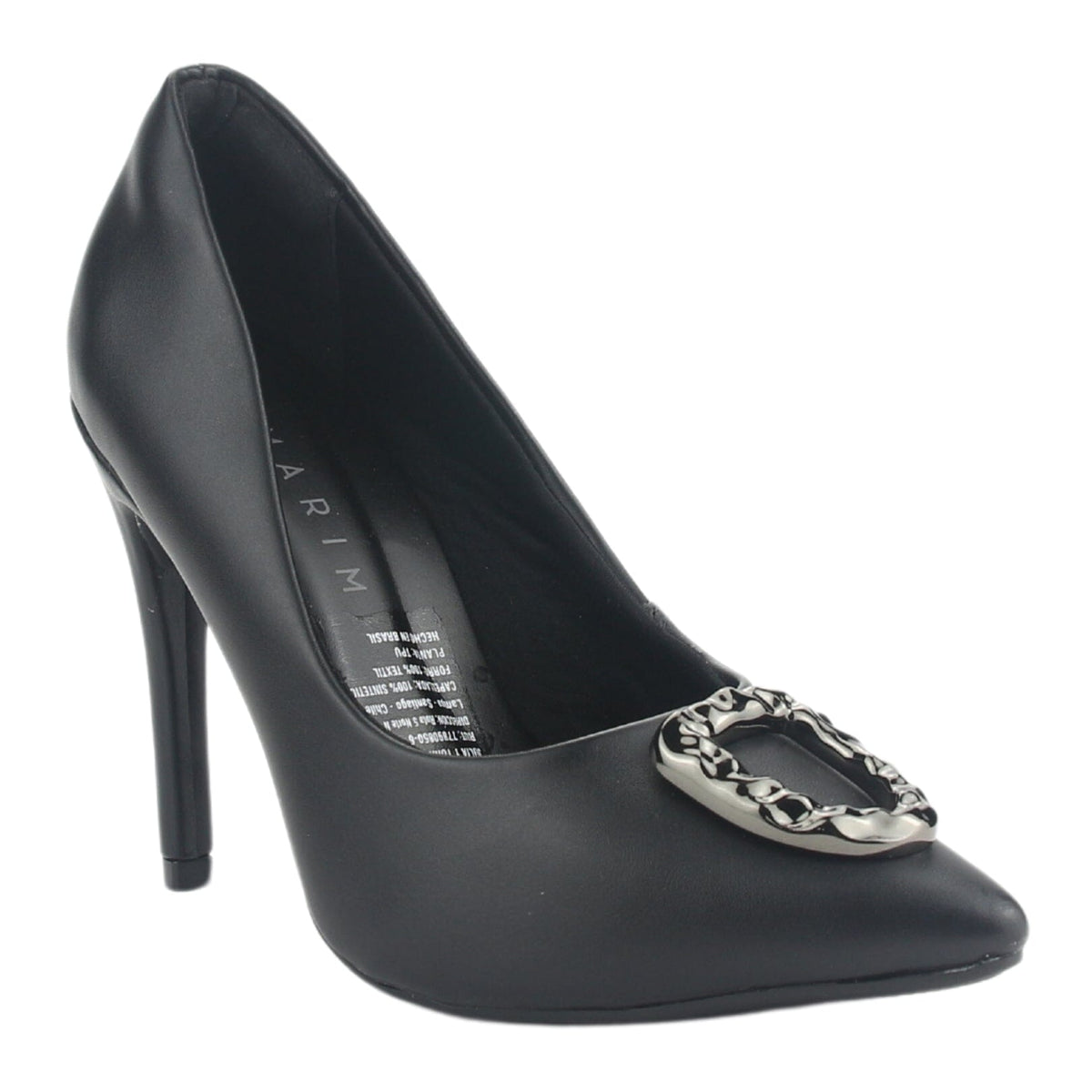 Zapato Ramarim Mujer 2494122 Negro Casual Tacones Altos Ramarim 