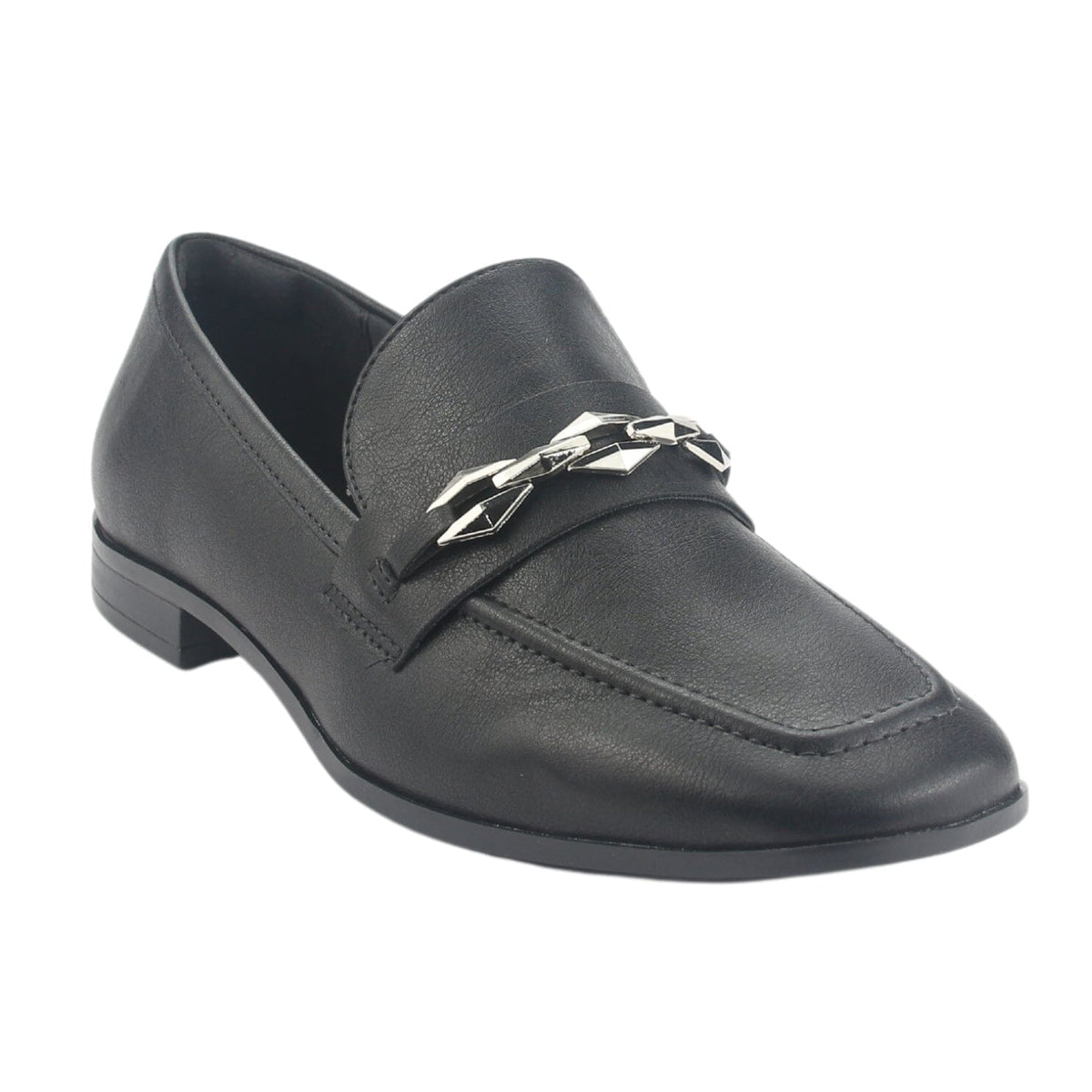 Zapato Via Marte Mujer 075-007-01 Negro Casual Mocasines Planos Via Marte 