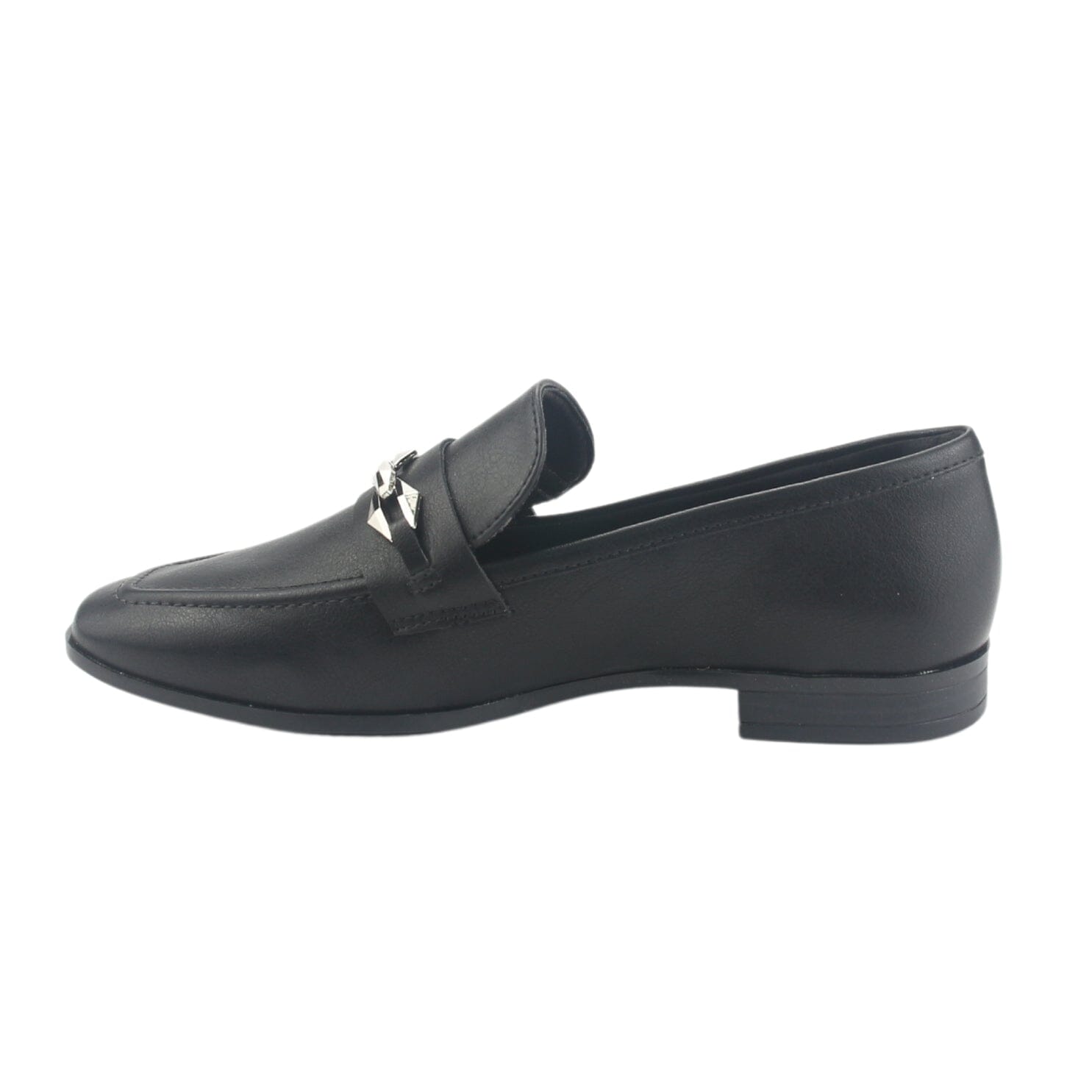 Zapato Via Marte Mujer 075-007-01 Negro Casual Mocasines Planos Via Marte 
