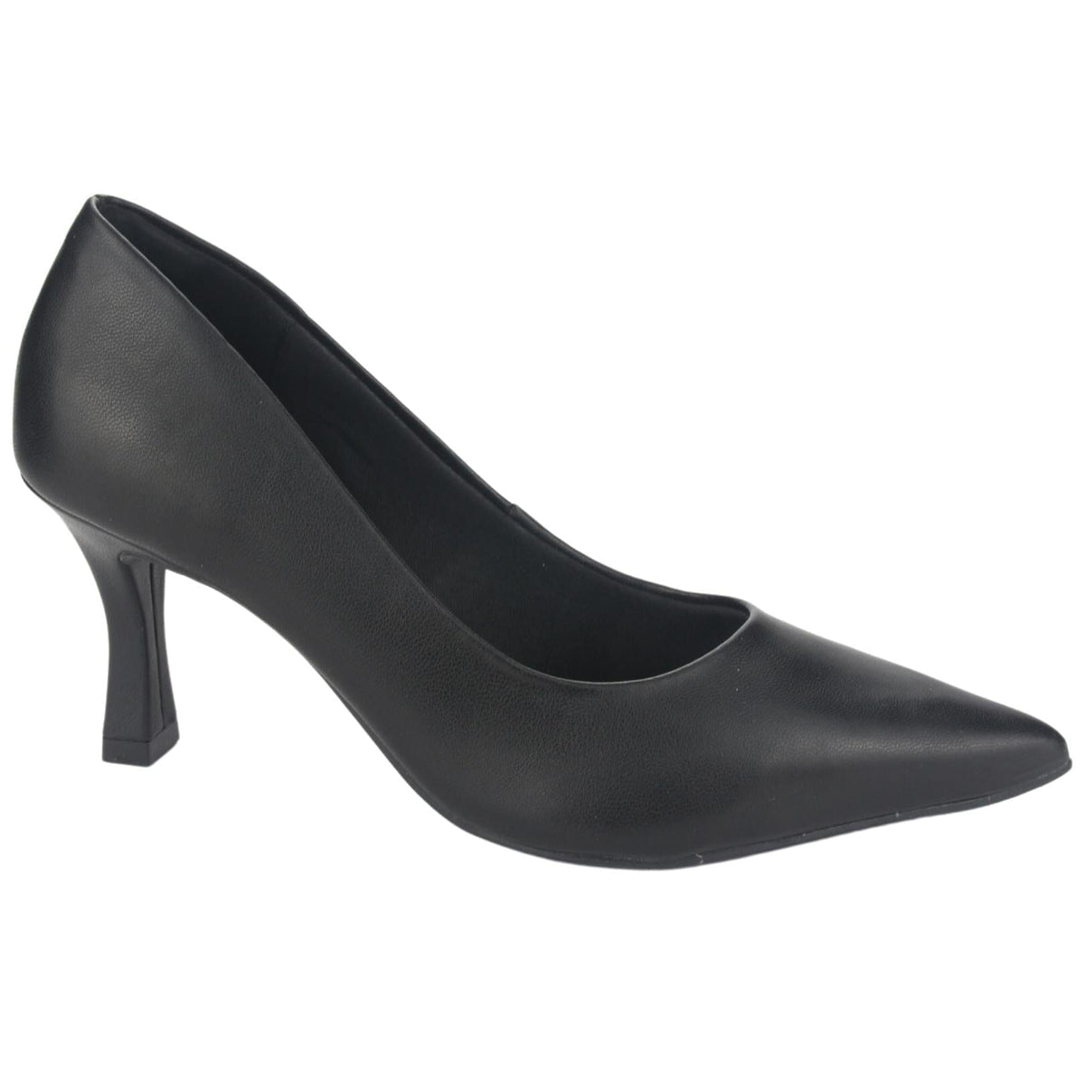 Zapato Via Marte Mujer 23-15707 N Preto Casual Zapatos Taco Via Marte 