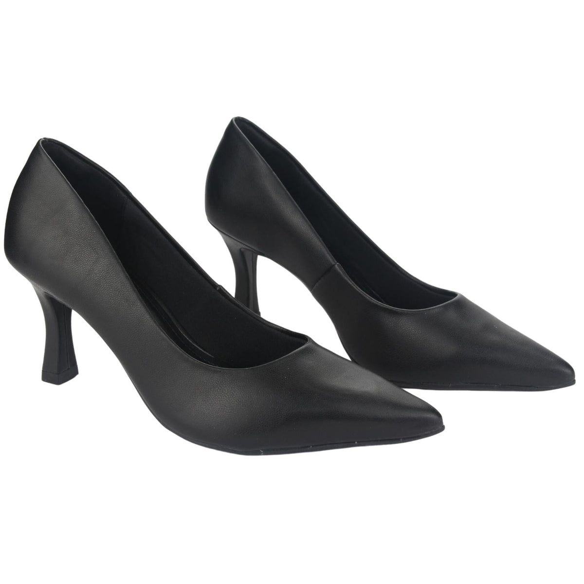 Zapato Via Marte Mujer 23-15707 N Preto Casual Zapatos Taco Via Marte 