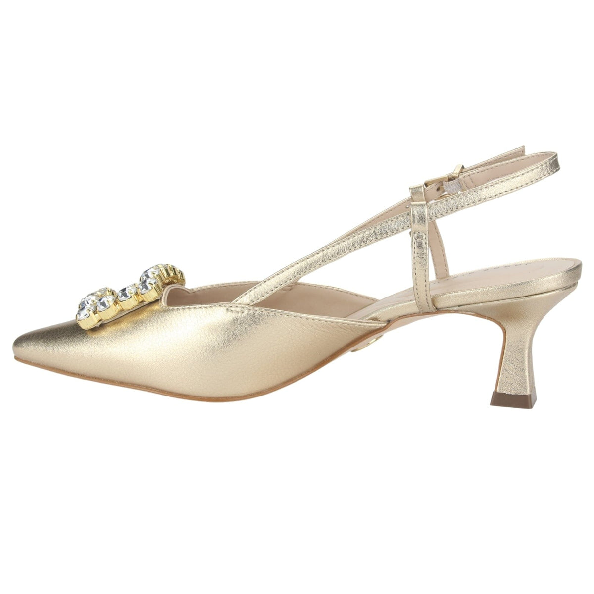 Zapatos Jorgebischoff Mujer P17994002 Dorado Casual Zapatos Taco Jorge Bischoff 