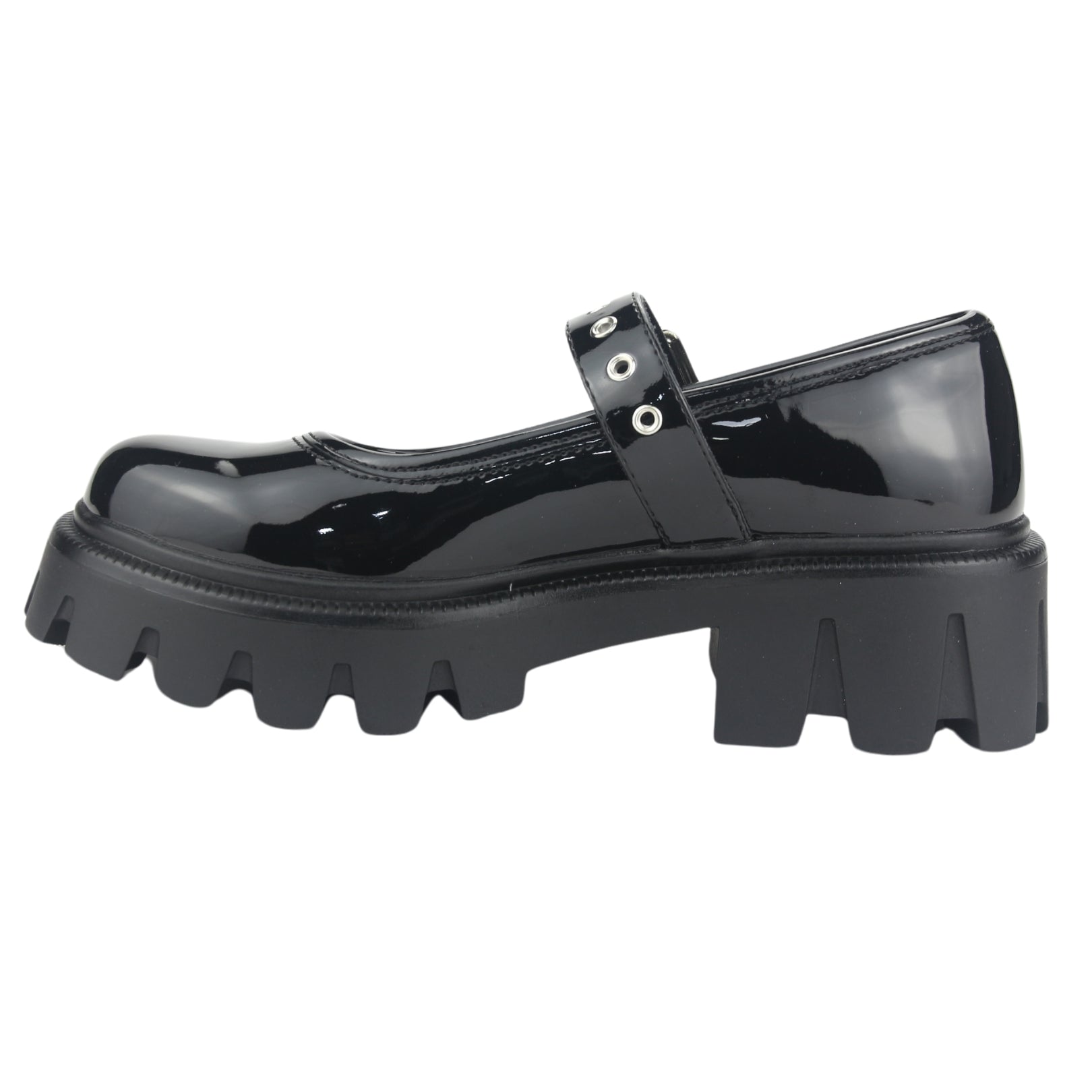 Zapato Chalada Mujer Joing-1 Negro Plataforma